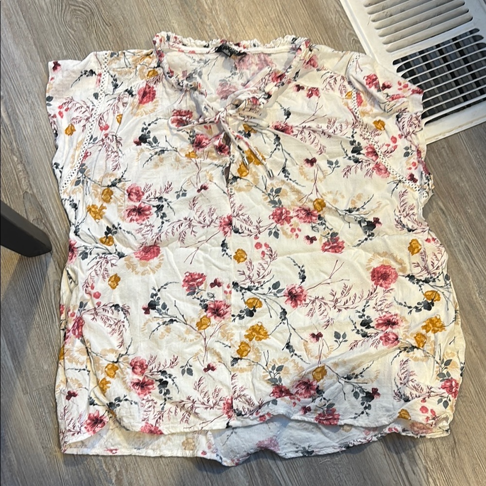 πBuffalo David Britton Floral Print Women's Top